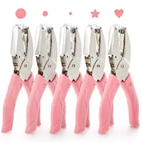 Cute Single Hole Puncher Scrapbooking Paper Punches Kawaii Star Heart Circle Hole Punch DIY Craft Shape Cutter Perforator 2024 1