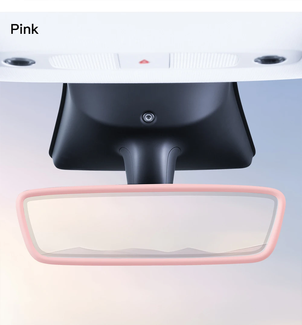 Rearview Mirror Protector Frame for Tesla Model 3 Y S X Highland Juniper 2019-20