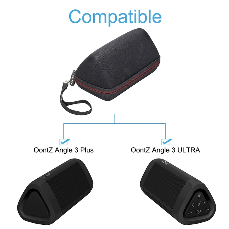 LTGEM EVA Hard Case for OontZ Angle Plus and OontZ Angle Ultra