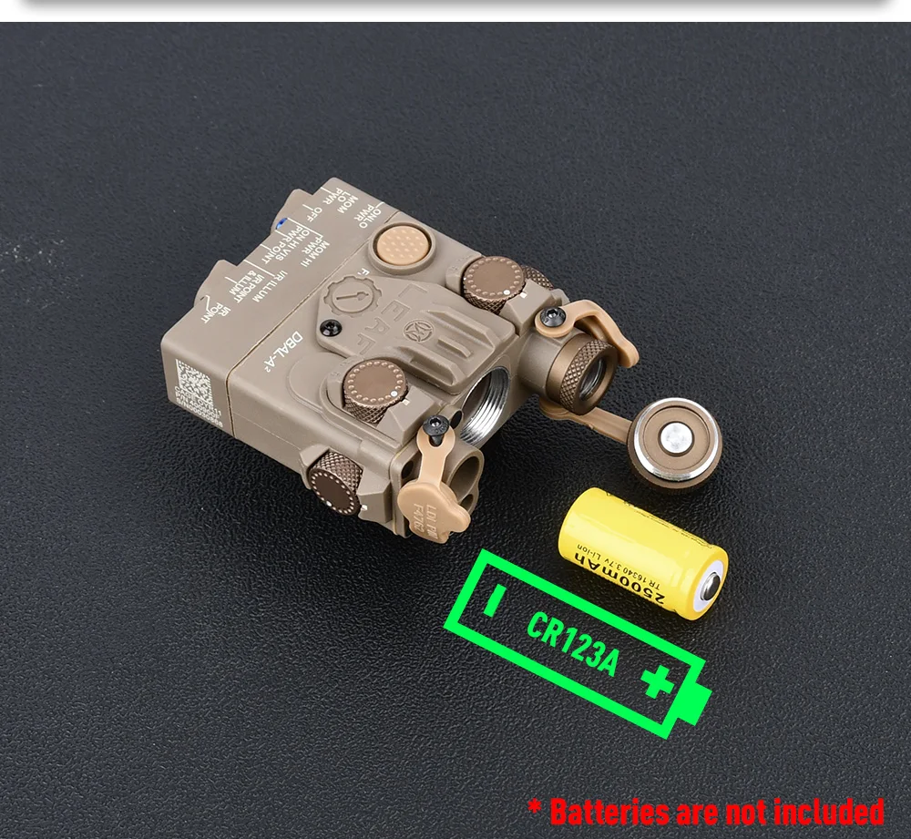 Description Picture 6 of itemTactical WADSN Airsoft DBAL-A2 Simplified Version Indicator Hunting Rifle DBAL Torch Aiming Weapon Strobe Lights Fit 20mm Rail