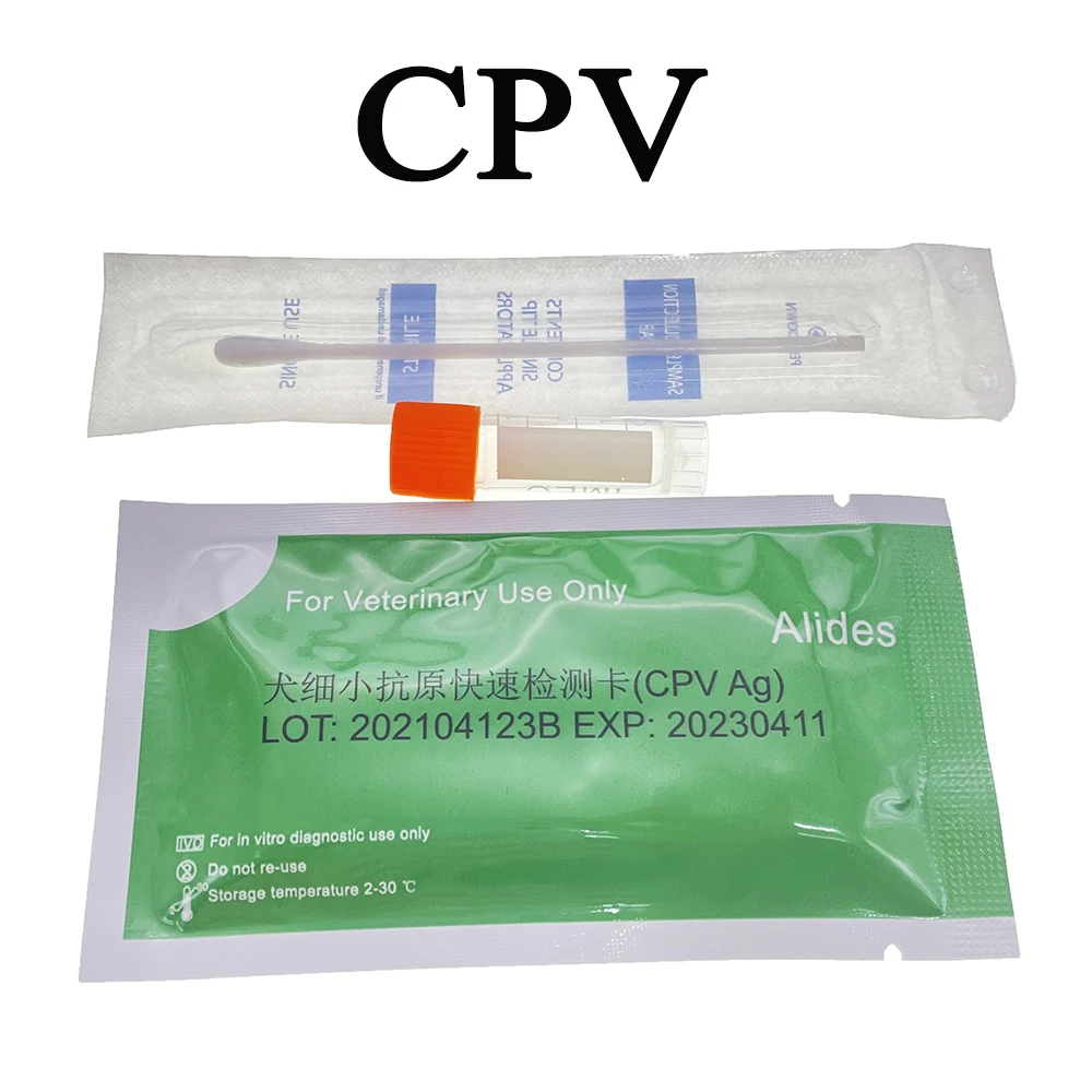 10PCS Pet Virus Test Kit Canine CDV CPV Distemper Parvovirus For Veterinary