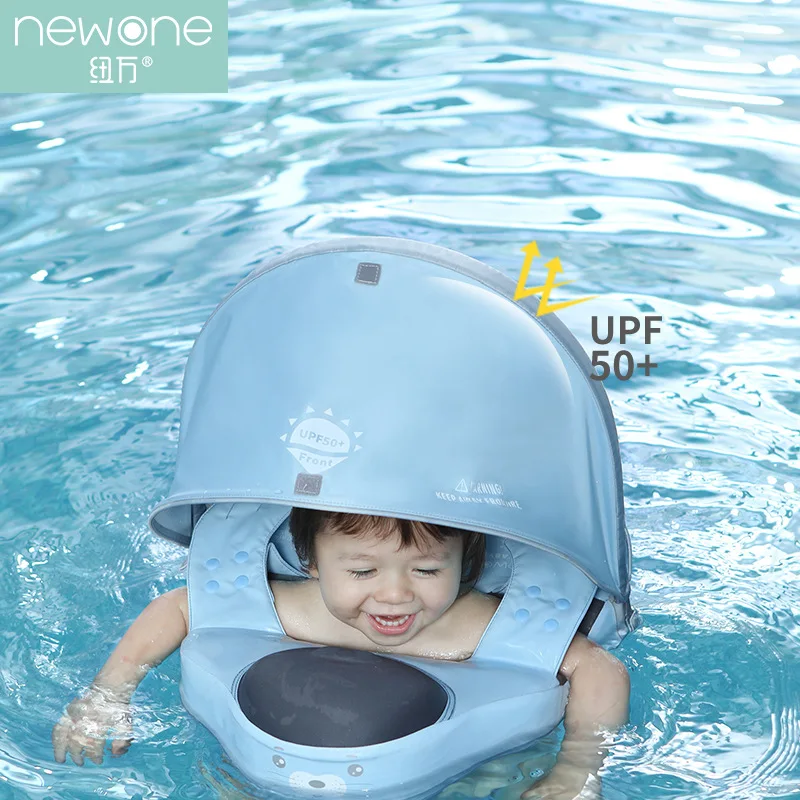 2023-new-baby-swimming-pool-accessories-floating-inflatable-children's-swimming-ring-sunshade-sunscreen-seat-ring-baby-swim-ring