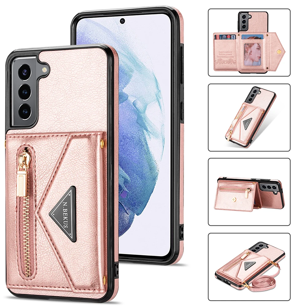 

For iPhone 13 12 11 Pro Max XS Max XR X 8 7 6S Plus SE2020 Crossbody Neck Strap Lanyard Case Handbag For LG Stylo 6 Stylo6 Cases