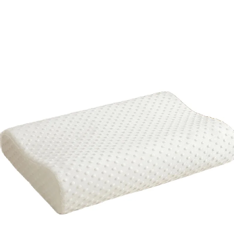 1pc Memory Foam Pillow Knitted Fabric Polyurethane Slow Rebound Temperature Sensing Water Cube Pillow Core For Anti-snoring Neck neck pillow sleep pillow
