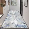 Abstract Style Long Hall Carpet Runner Hotel Decoration Hallway Area Rugs Stairway Anti Slip Carpets Living Room Aisle Floor Mat 4