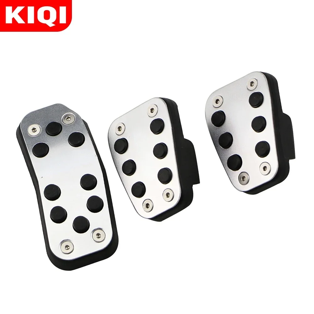 Car Accessories Car Pedals Pedal Cover Racing Pedals For Ford Fiesta MK7 2009-2015 AT MT Accelerator Gas Pedal Cover Aluminium Alloy Rubber