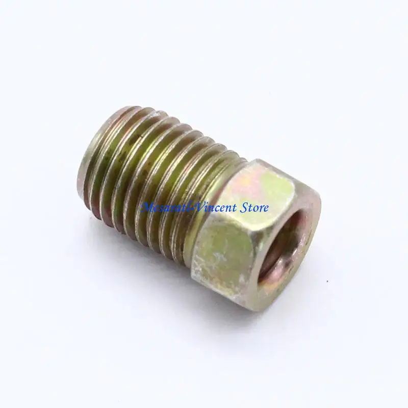 A70F Automotive-Parts Auto Motorräder Fahrrad 3/8-24 umgekehrte Rohrmuttern Leitungsanschlussadapter für 3/16 Zoll 20 Stück – Detail 1