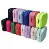 RTS Stock Nylon Waterproof Personalized Glitter Letter Patches Custom Women Girl Wedding Birthday Gift Makeup Cosmetic Pouch Bag 2