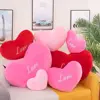 Soft Heart Plush Toys Soft Pillow PP Cotton Stuffed Pillow Kawaii Lovely Gift for Birthday Valentines Day Decorative Home Decor 3
