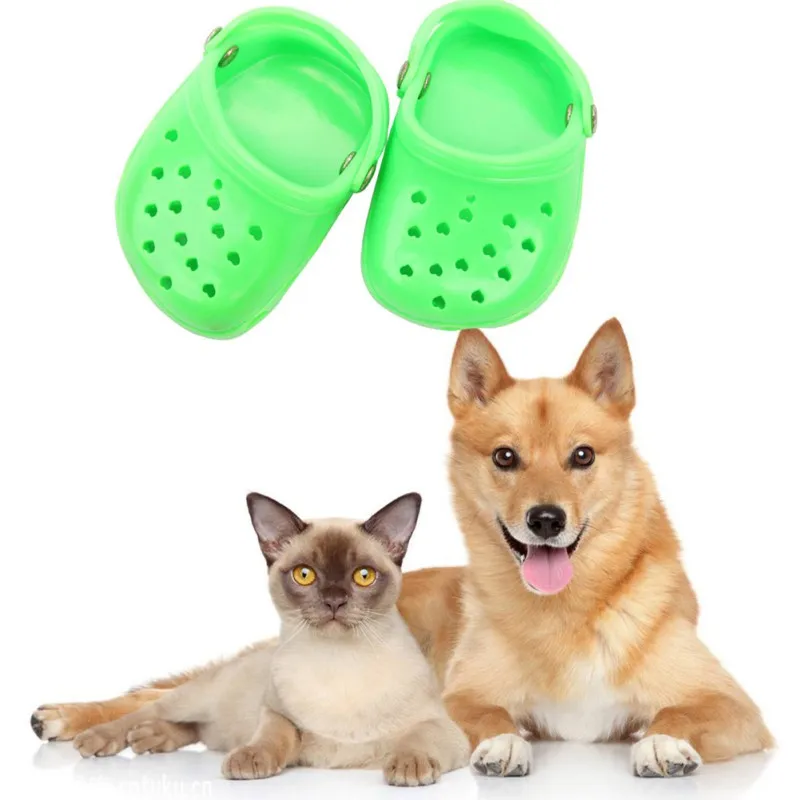 Title 3, 2pcs Durable Pet Breathable Mesh Sandals Durabl...