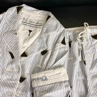 Women's Pajamas Set Cute Cartoon Print Sleepwear Elegant Top&pants 2Pcs Soft Cotton Pyjama Pour Femme Nightwear Loungewear - Image 2