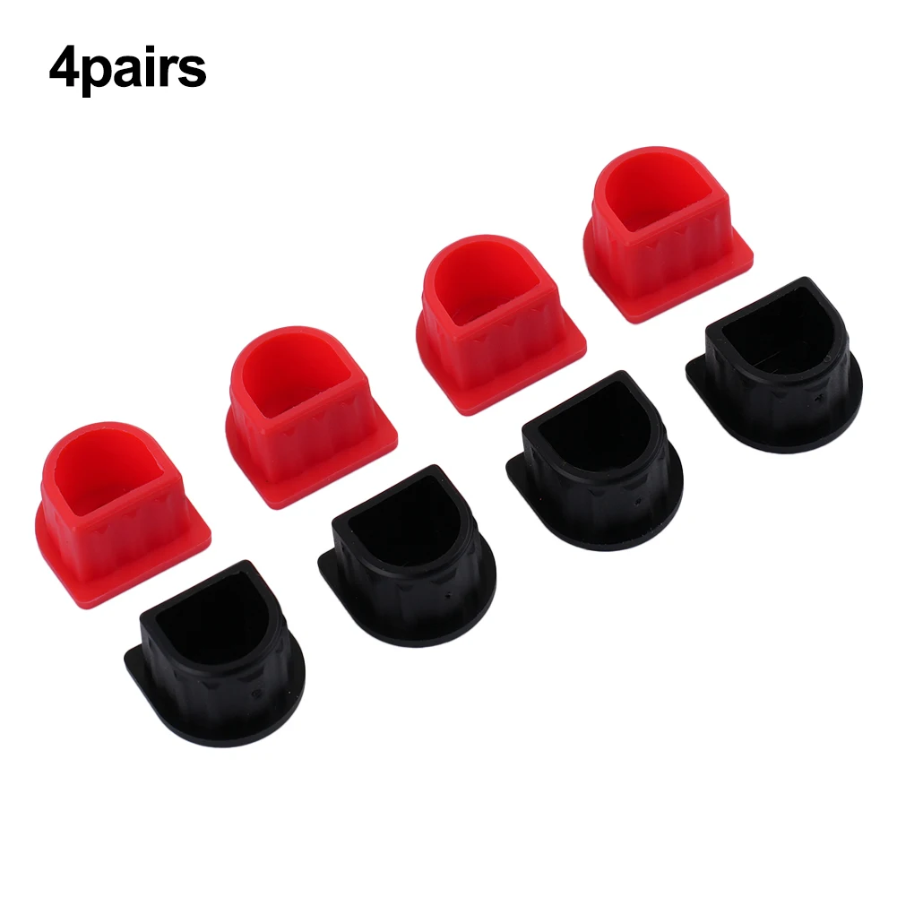 Inserti Pressacavo Impermeabili Per Connettori Anderson 50A - Set 8 Pezzi Rosso/Nero