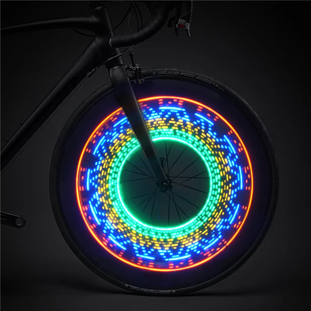 Bike Wheel Light Waterproof Bicycle Spoke Light Safety Tire Light