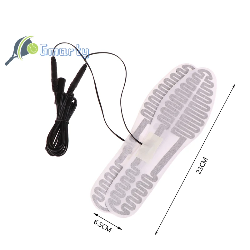 야외 스포츠 온열 깔창 발 워머 전기 난방 패드, 원적외선 난방 요소, DIY 신발 액세서리, 12V, 1 쌍