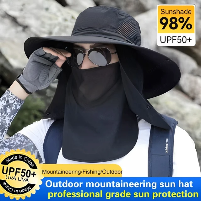 Mens Fishing Hats Sun Protection  Hat Fishing Man Protection Uv - Fishing  Cap - Aliexpress