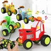 Mini Rc Car With Music Lights Crazy Jumping Vehicle Infrared Remote Control Stunt Cars Walk Upright Rc Truck Funny Children Toys 3