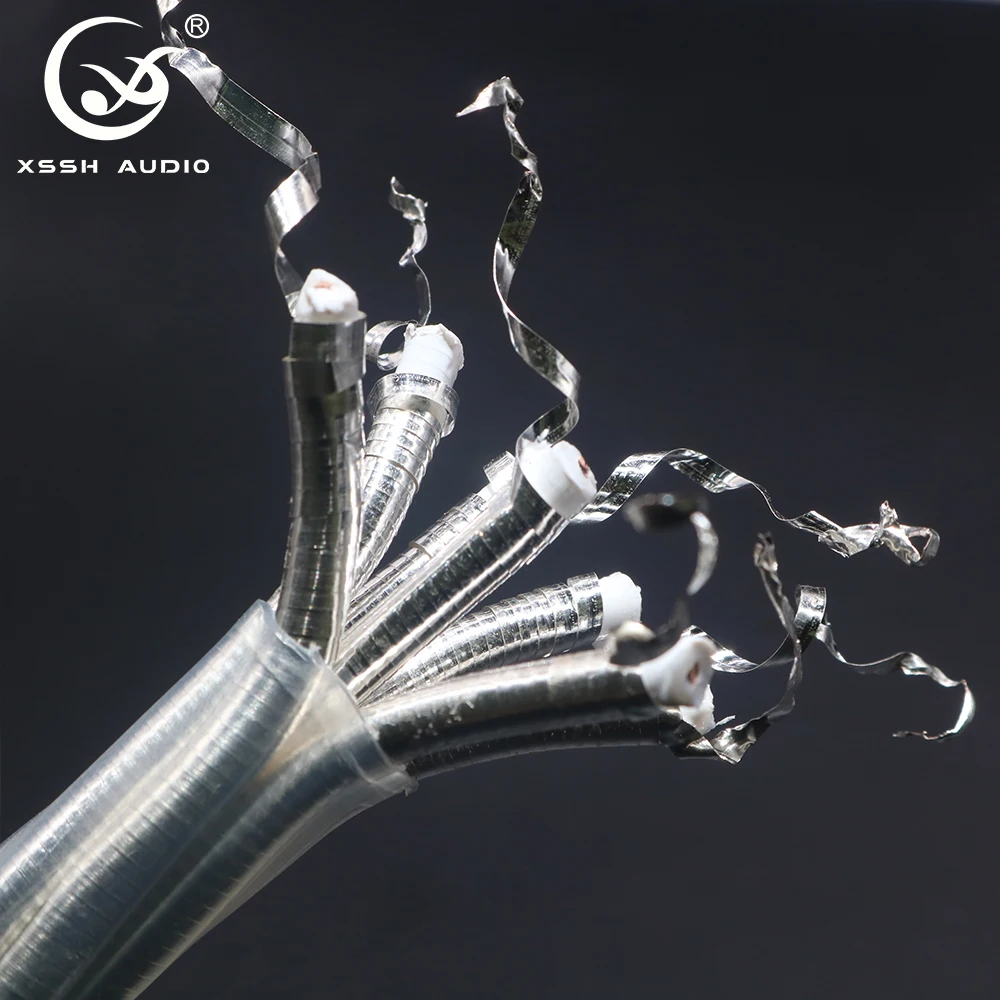 1m3m Length Audiophile Bulk Electric Line Wire YIVO Hifi Audio 14mm OD