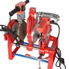 1.8KW/2.1KW/3KW PE Pipe Manual Butt Welding Machine 63-160/250 Hot Melt Hand Double Column Pipe Welding Machine 1