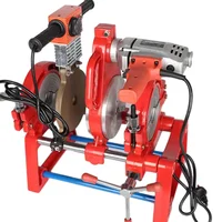 1.8KW/2.1KW/3KW PE Pipe Manual Butt Welding Machine 63-160/250 Hot Melt Hand Double Column Pipe Welding Machine 1