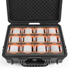 2/8/12 Grids Watch Organizer Box Jewelry Display Storage Case Anti-drop Waterproof Dustproof Watch Suitcase Flannel Watch Pillow 2