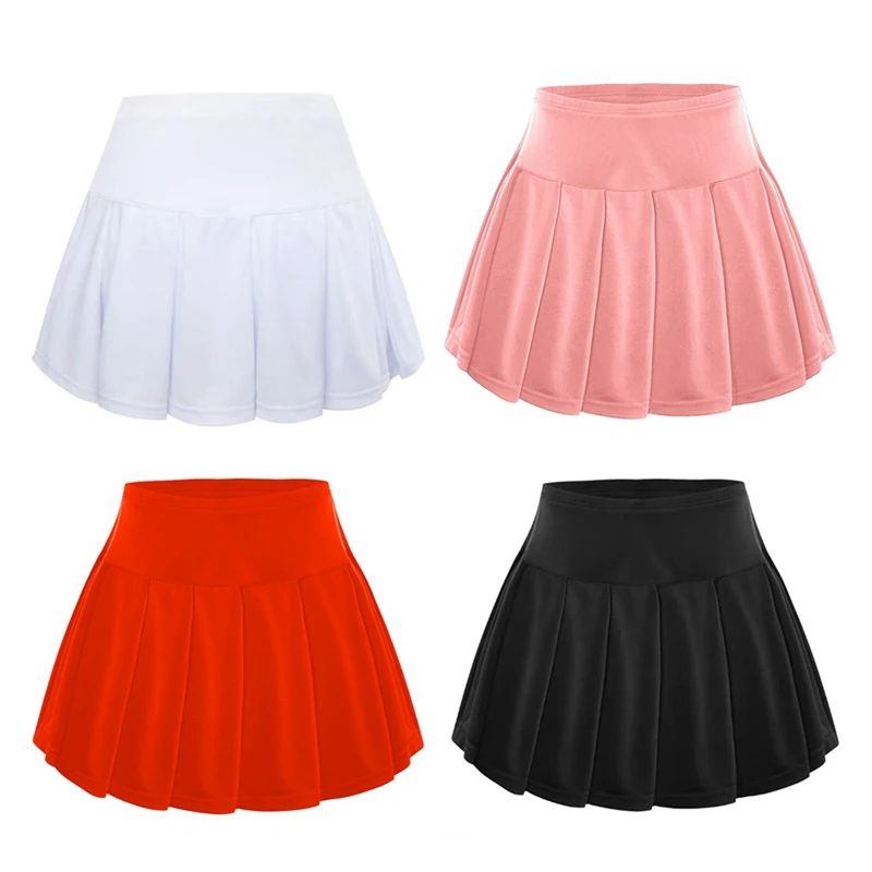 Children Sports Skirts Summer with Safety Pants Thin Women's Academy Style Children's Shorts Girls New Pleated Skirt