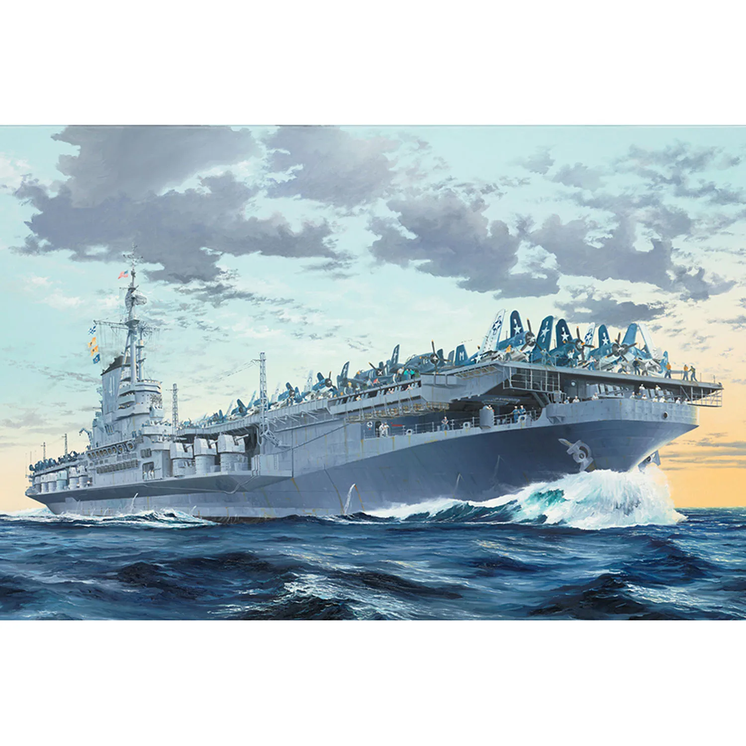 

Plastic Trumpeter 1/350 Scale USS Midway CV-41 Aircraft Carrier Military Ship Boat Static Display Model Building Kits TH24108