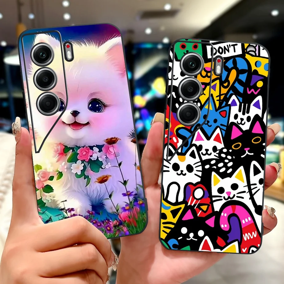 Fashion Painted Shockproof Phone Case - Soft Protective Cover