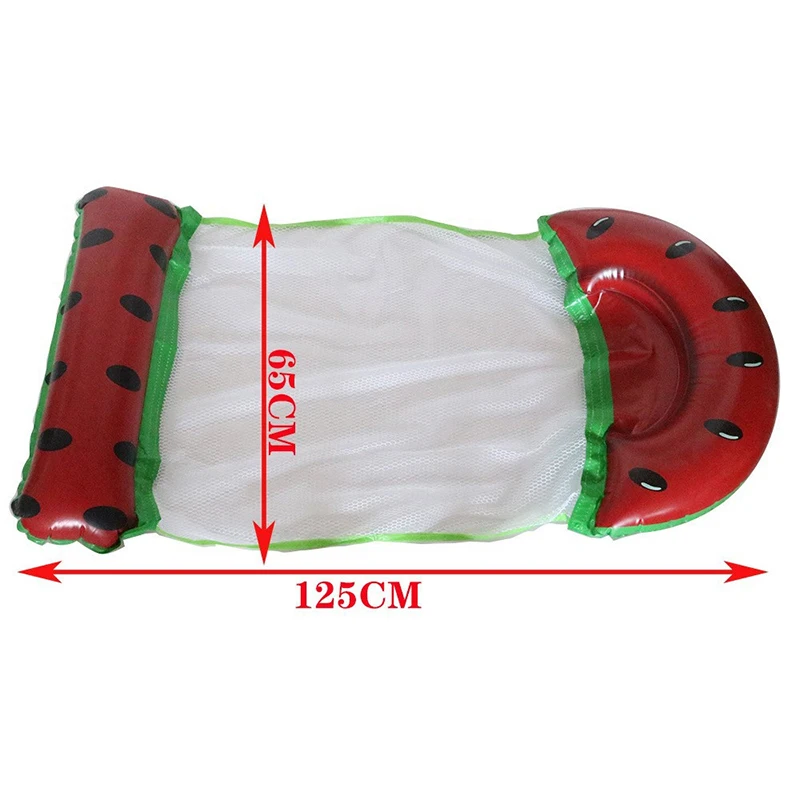Description Picture 6 of itemSummer Inflatable Foldable Floating Row Swimming Pool Water Hammock Air Mattresses Bed Beach Water Sports Lounger Chair