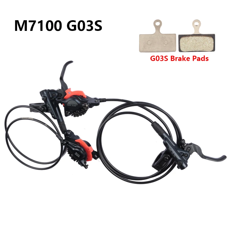 SHIMANO DEORE SLX M6100 M7100 M8100 M8000 Bremse Mountainbike Hydraulische Scheibenbremse MTB mit g03s j04c j03a d03a n03a n04c Pads – Detail 8