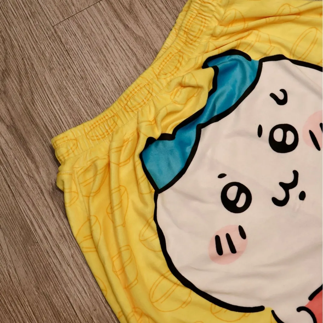 thumbnail image 3 of Pantalones cortos divertidos de Chiikawa Hachiware, accesorios de anime, nuevos pantalones de verano de dibujos animados japoneses para parejas de estudiantes, lindo regalo de cumpleaños, 3 of 4