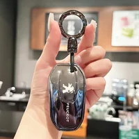 For Peugeot 408 2008 3008 5008 308 4008 508 TPU Car Remote Key Case Fob Cover Bag Protection Holder Shell Keychain Accessories 6