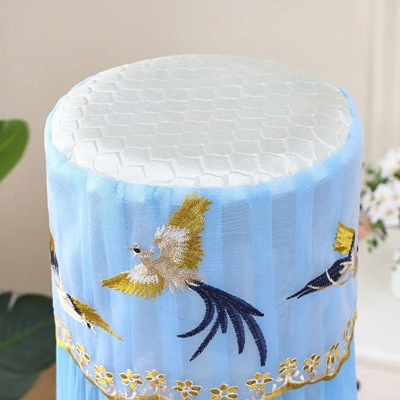 1 set Lace Embroidery Water Dispenser Cover Water Dispenser Bucket Sleeve Barrel Cover Household Dustproof Reusable Dust