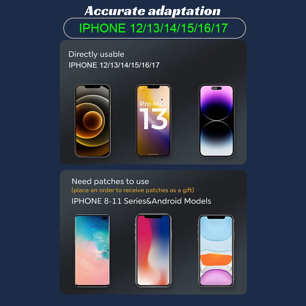Magnetische Auto-Handyhalterung, faltbarer Telefonständer, kompatibel mit MagSafe für iPhone 17 16 15 14 13 12 Pro Max – Detail 8