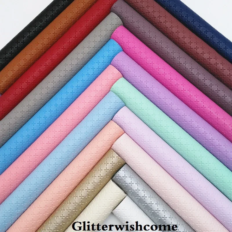Description Picture 6 of itemGlitterwishcome 21X29CM A4 Size Neon Faux Leather Fabric, Synthetic Leather Sheets, Fluo PU leather Fabric for Bows, GM432A