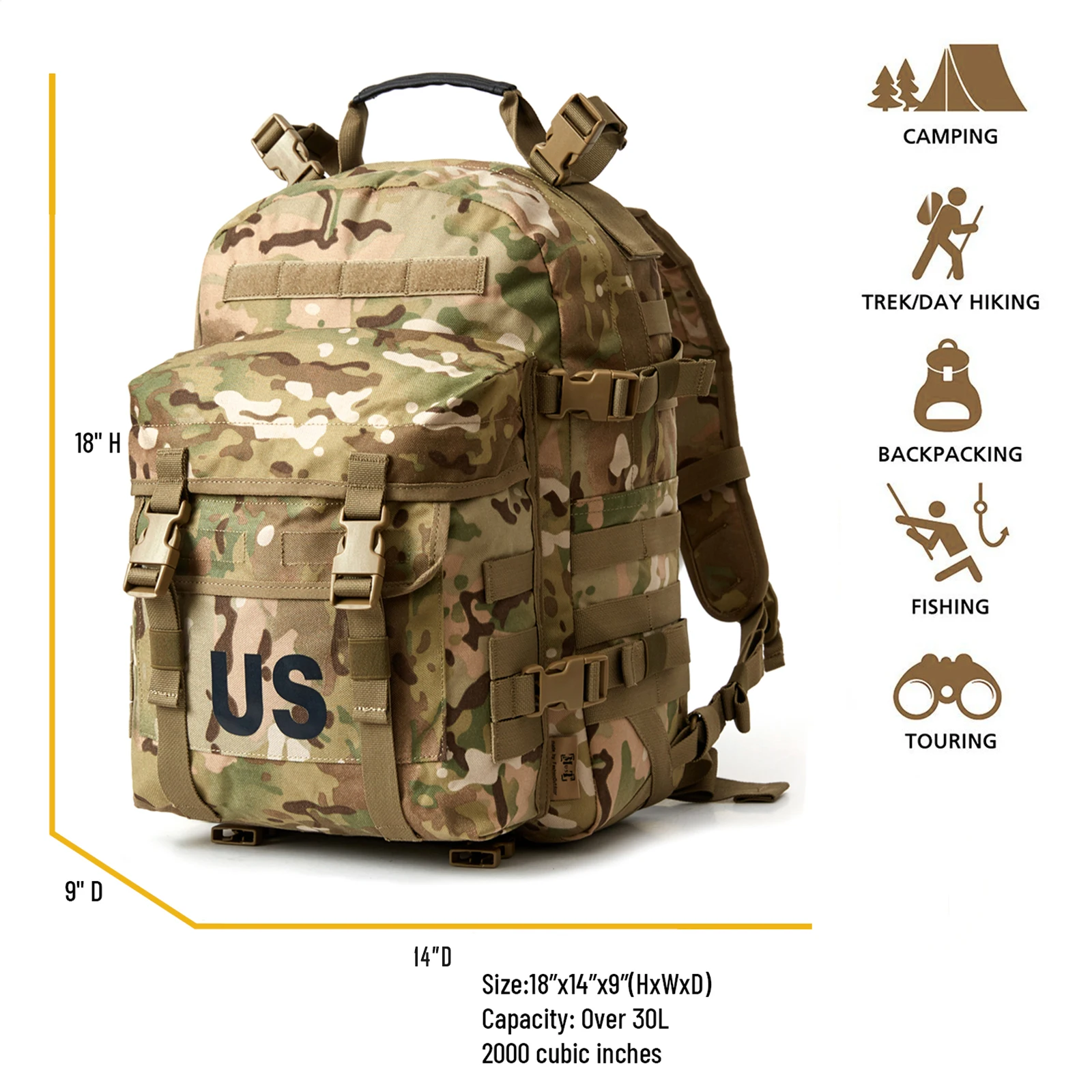 american crew backpack canvas leather Canvas Backpack - Canvas Leather Backpack Rucksack 22L - Genuine Leather,  Waxed Canvas, Large Capacity, With Laptop Compartment