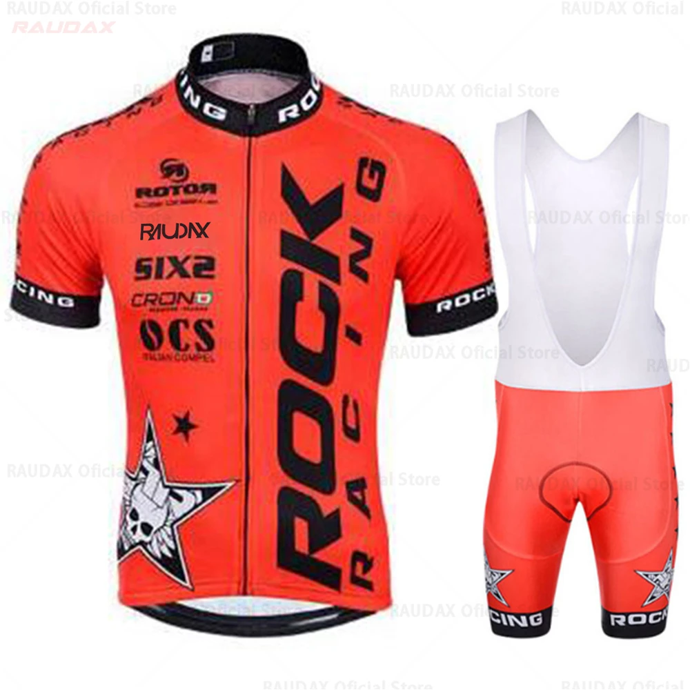 Breathable Short Sleeve Cycling Clothing for Men, Rock Racing Sports Team, Training Jersey, Ciclismo, Verano Jerseys, 2024 3