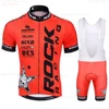 Breathable Short Sleeve Cycling Clothing for Men, Rock Racing Sports Team, Training Jersey, Ciclismo, Verano Jerseys, 2024 3