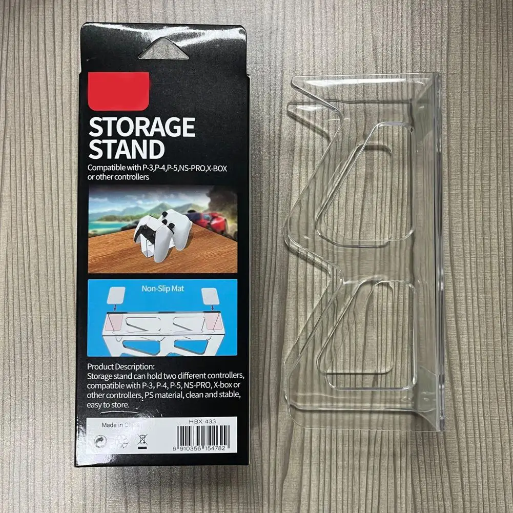

Gamepad Bracket Durable Easy Access Unbreakable Transparent Gamepad Bracket Controller Bracket Gamepad Display Stand