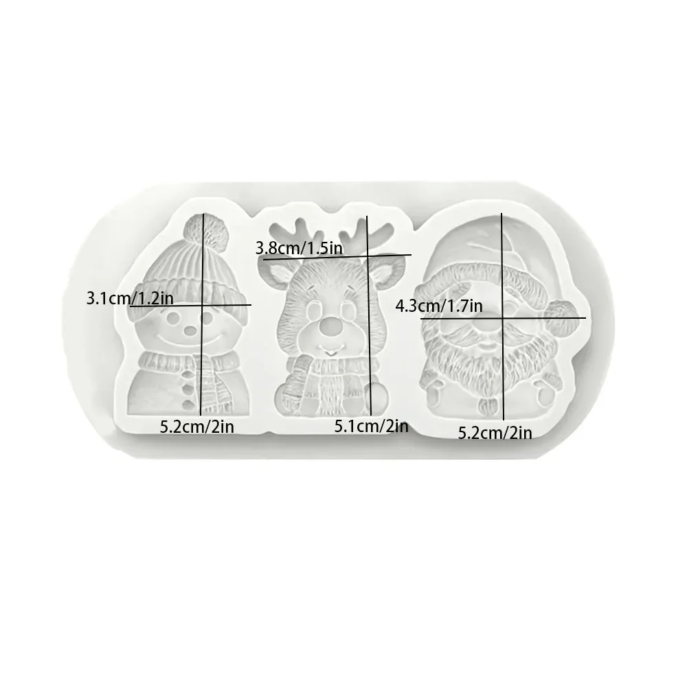 Christmas Silicone Mould resin mold silicone cake mould