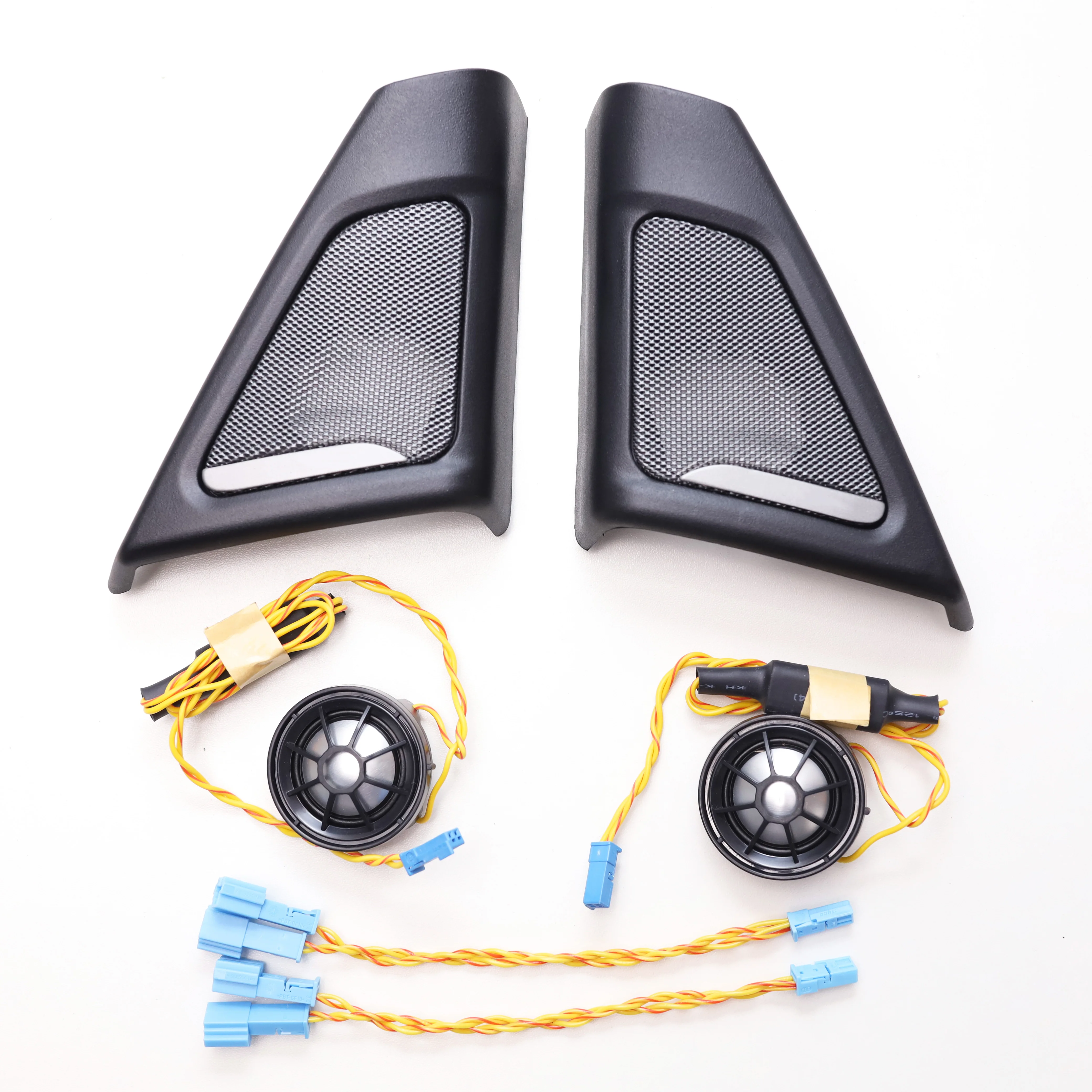Stereo Speaker Tweeter Audio Speakers Kit Midrange Speakers Car For BMW F10 F11 5 Series Front Door Hi-Fi Audio Head Treble Horn Tweeter Subwoofer Speakers Music Cover Accessories