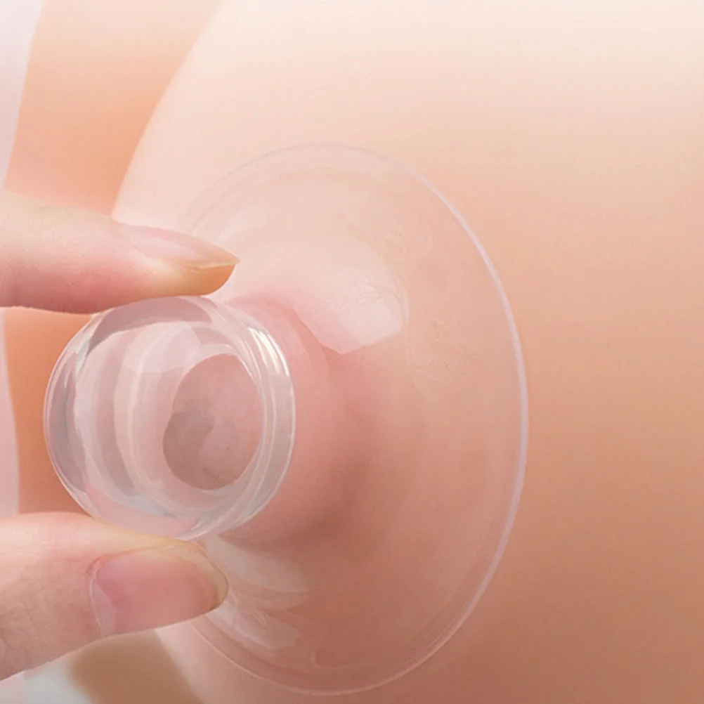 

2 Pcs Mam Newborn Pacifier Clear Corrector Suckers Silicone Puller Extender