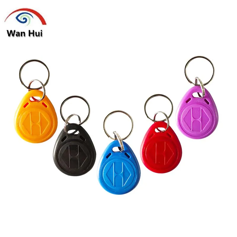 10Pcs EM4305 T5577 Blank Key Tag, RFID Key Fob, Keychain, Contactless Card, NFC Tag, ID, RFID Chip 125khz Rewritable Duplicate