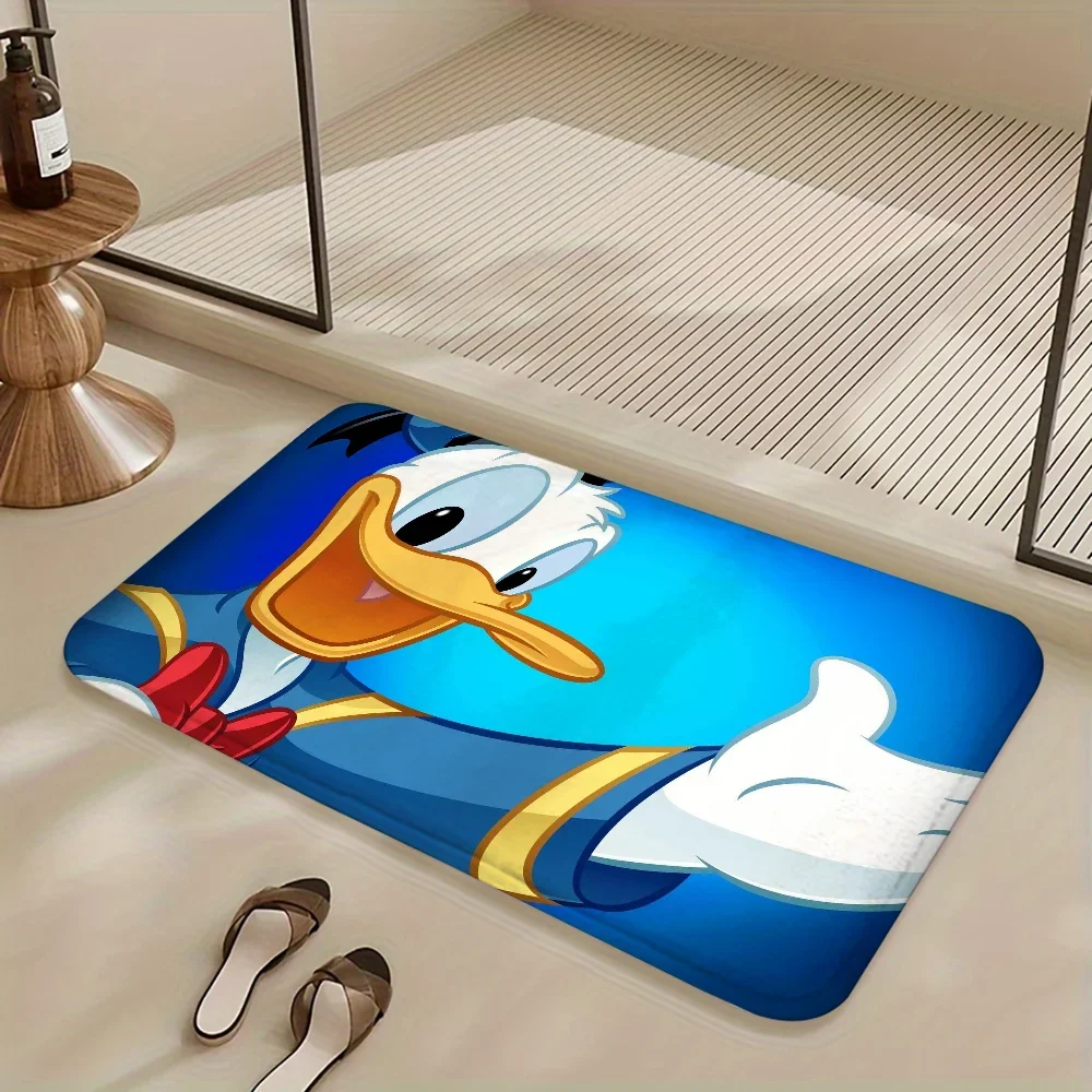 1pc D-Disney-D-donald Duck Floor Mat Doormats Carpet Foot Mat Bathroom Absorbent Mats Anti-Slip Mats Decor 6