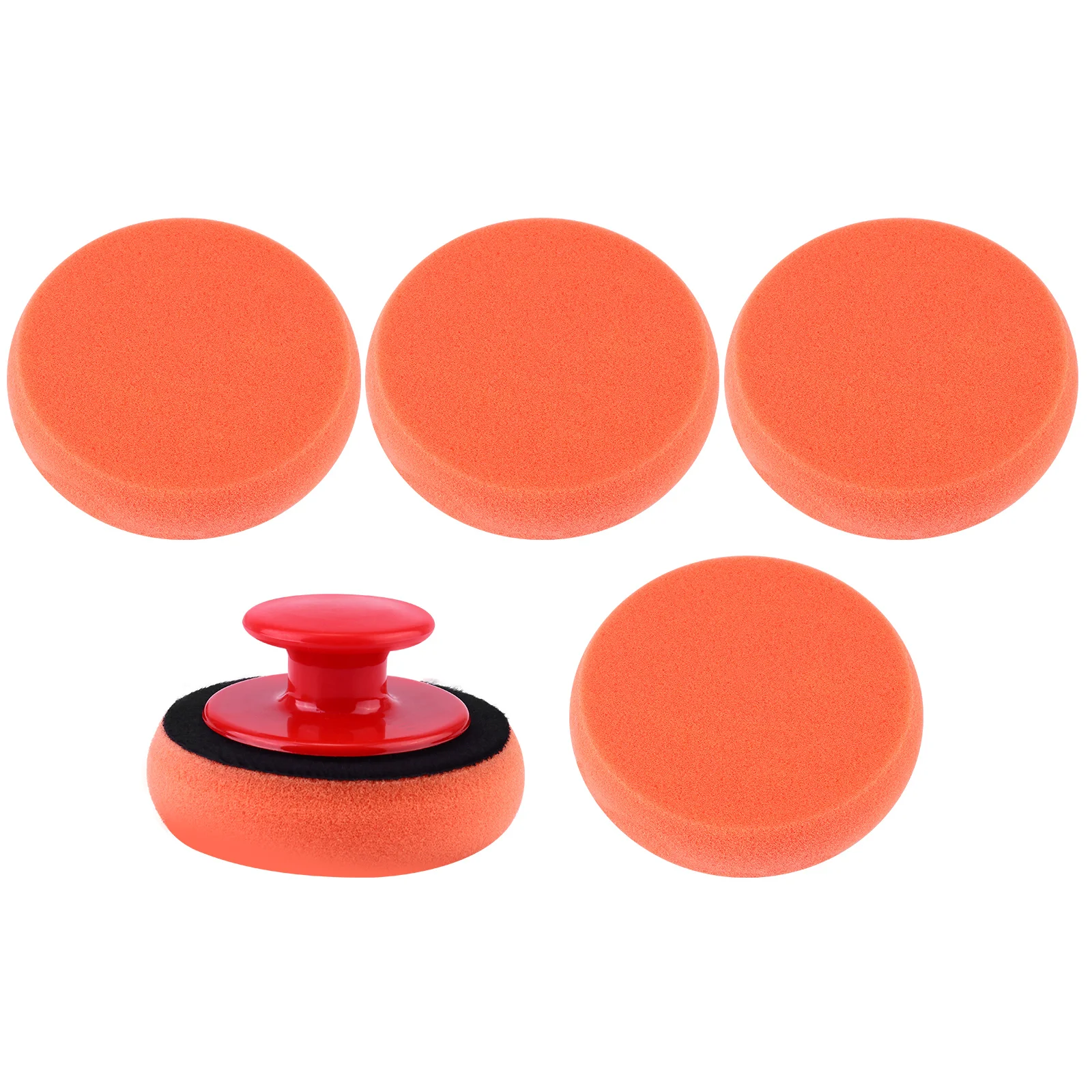 

6 Pcs Cars Waxing Automobile Machine Tool Sponge Tools Polishing Pad Automatic Pads Kit Buffing Durable