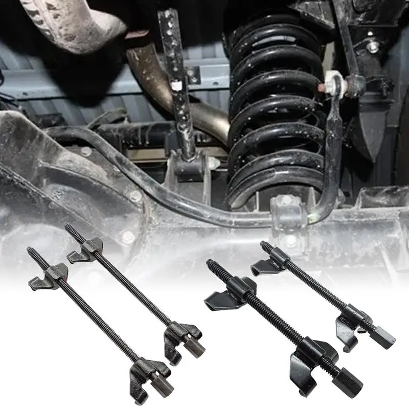 Heavy Duty Spring Compressor Tool – 2-Jaw Claw Design, For Coil Springs & Struts, Max 15” Uncompressed Length
