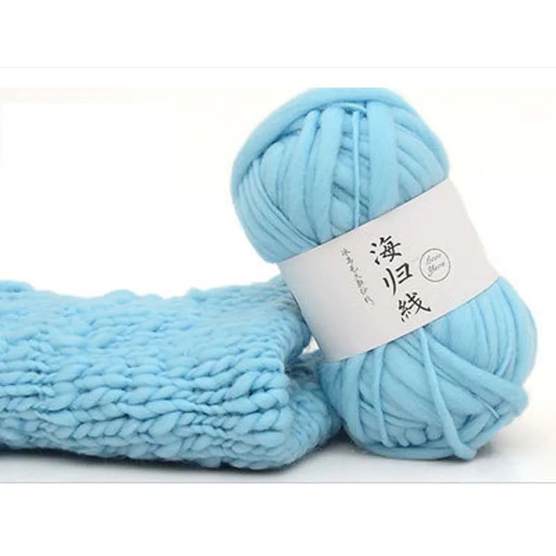 Wool Crochet Knitting 50g/Ball 65M Yarn Knit Chunky Bulk DIY Crafts Handbag Accessories Cheap Art Lots MB66