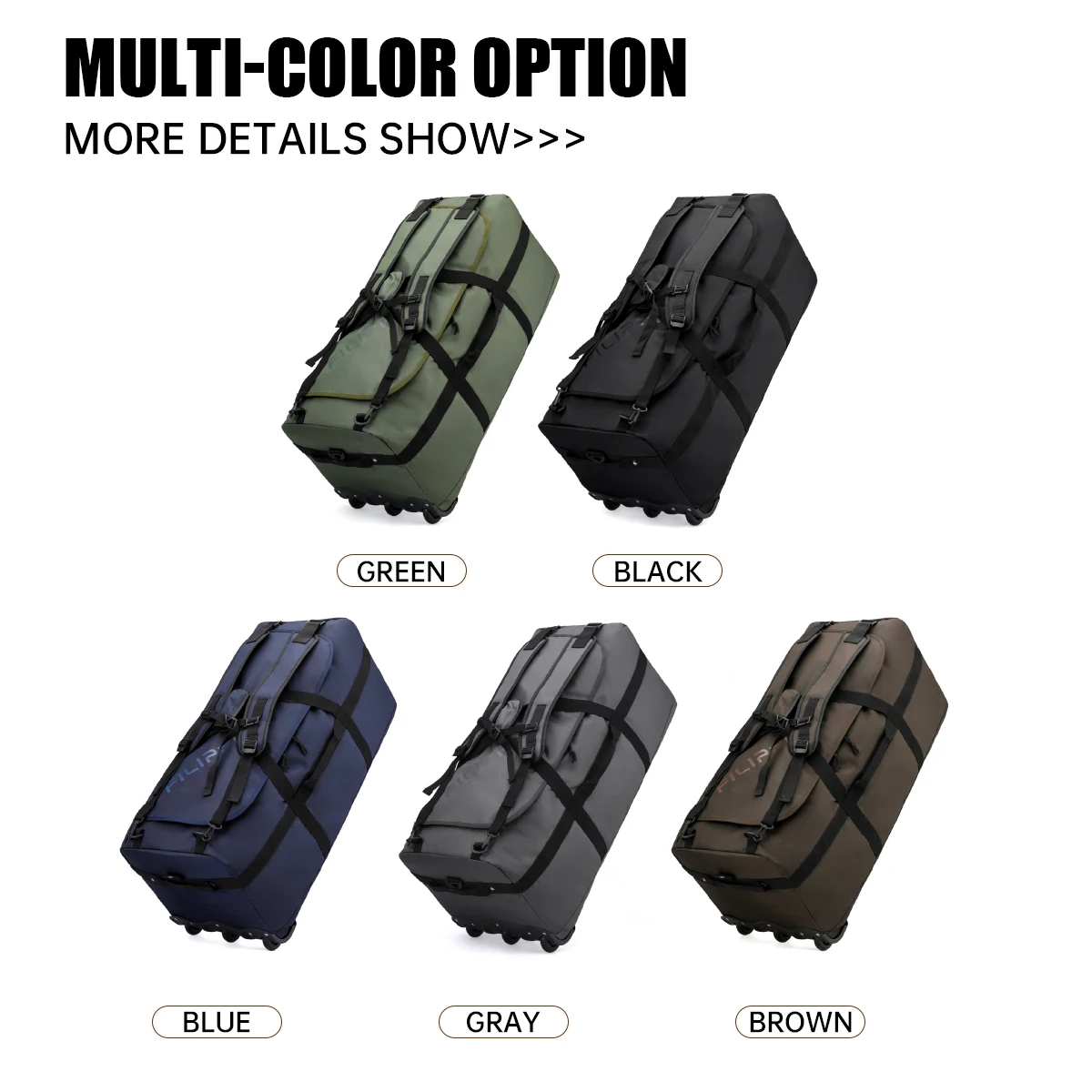 Student Quilt Storage Bag, Large Capacity, for University and High School Students, for Starting School, for Storing Clothes, Quilts, Luggage Bag with Wheels