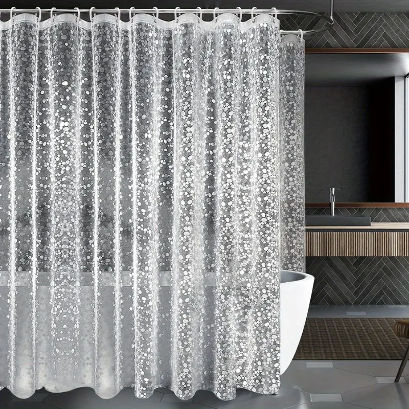 Shower Curtains PEVA Waterproof Mildew Proof