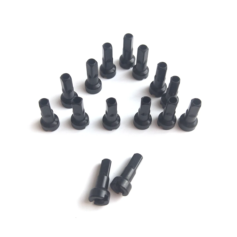 Light Pillar MV Round Head Spoke Nipples 14G 2.0 MTB DH AM FR 12mm 14mm 16mm 14Gauge Aluminum Alloy bike spokes nipples