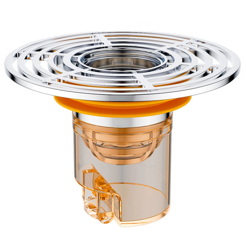 Floor Drain Core Shower Floor Strainer Cover Insect Proof Anti-Odor Bathroom Sewer Water Drain Plug Toilet Drain Core Filter rose gold floor drain square 100x100 brass toilet balcony bathroom shower anti odor drains tile insert hideep jogo de banheiro